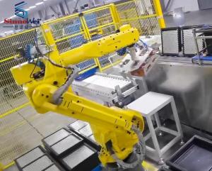 Robô de máquina de paletização automática